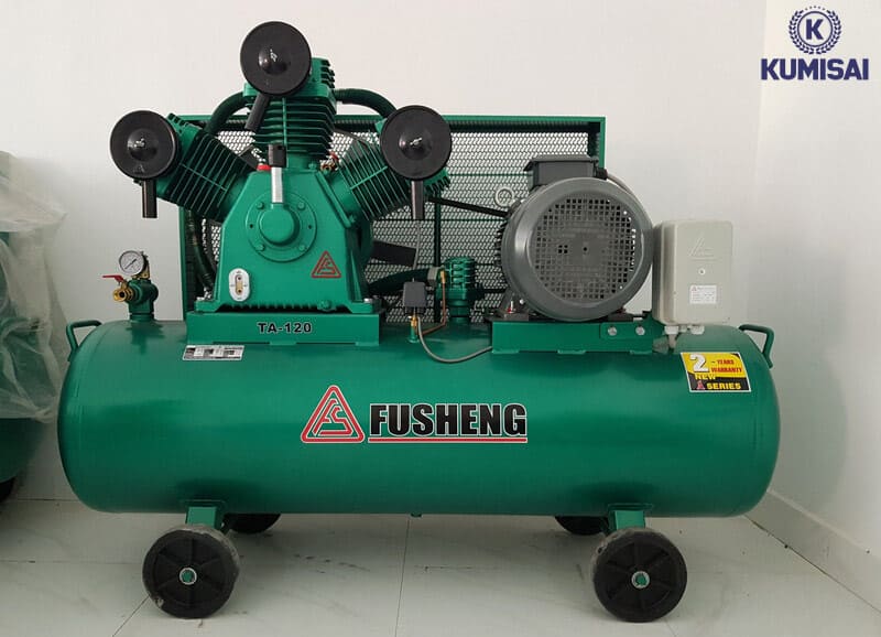 Ảnh thực tế máy nén khí không dầu Fusheng HTA-120