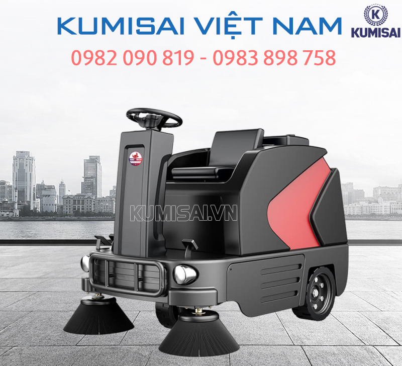 Địa chỉ bán xe quét rác ngồi lái DQC - Tech 6F chính hãng, giá tốt