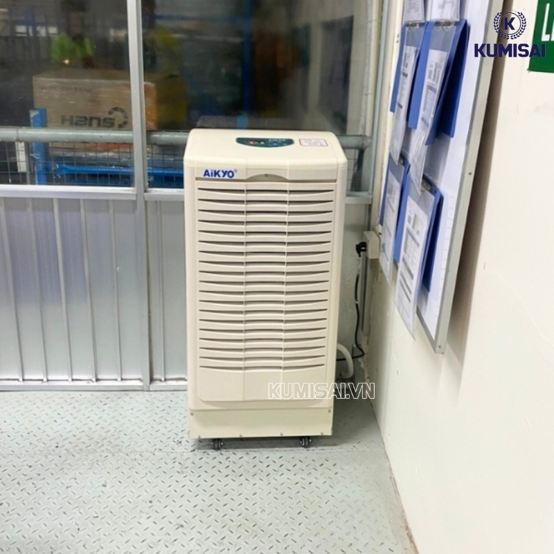 Mức tiêu thụ điện của máy hút ẩm Aikyo thấp