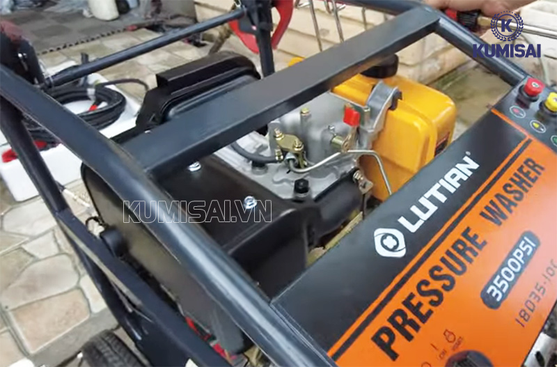 Cách thức hoạt động của máy rửa xe dầu Diesel LUTIAN 18D35-10C