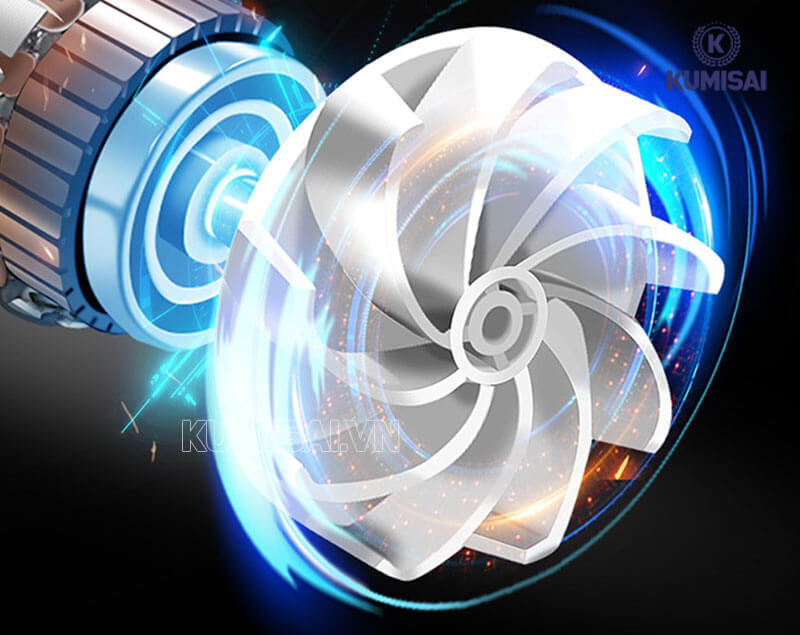 Nguyên lý hoạt động của motor máy hút bụi 1500W