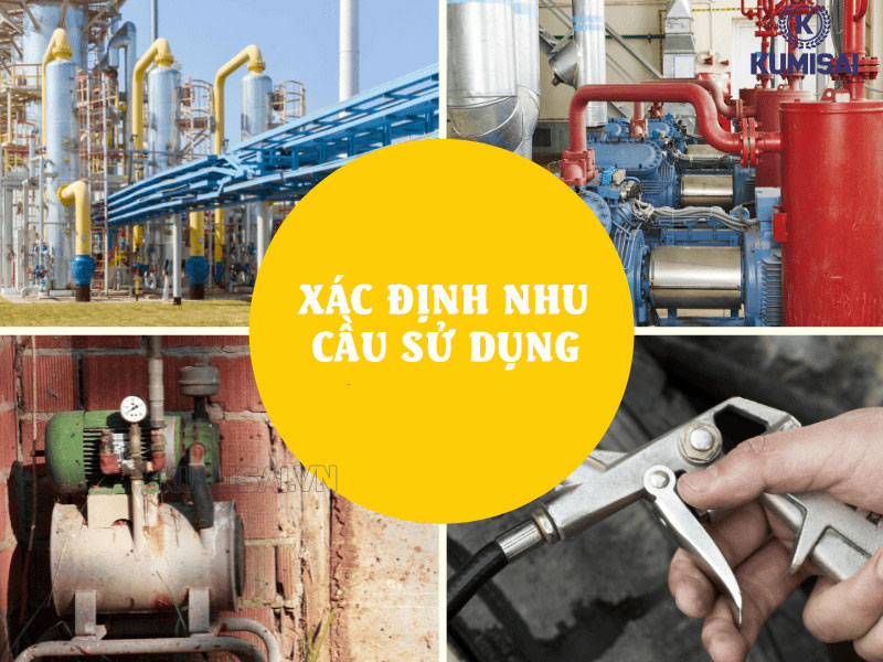 Xác định nhu cầu khí nén để thuê máy nén khí HCM phù hợp 