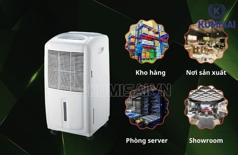 Những không gian cần đặt máy hút ẩm FujiE HM-CFZ 20