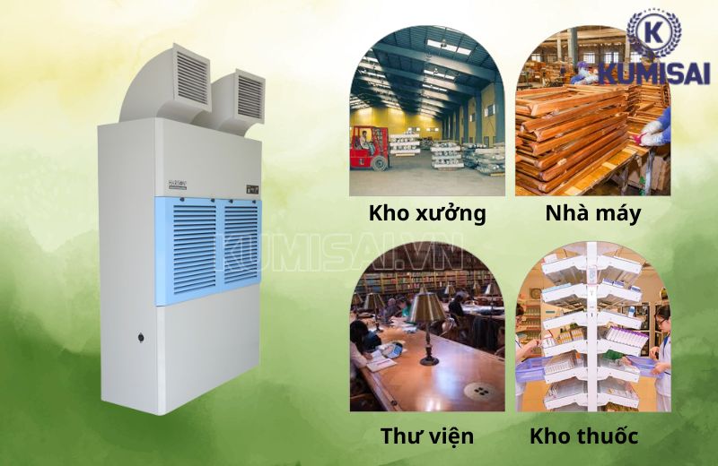 Những nơi nên đặt máy hút ẩm Harison HD-504PS