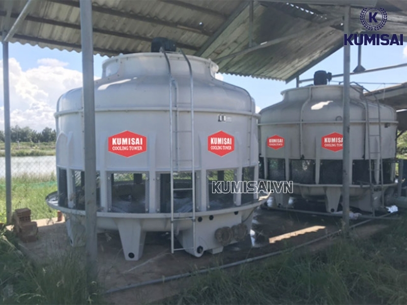 Những ứng dụng phổ biến của tháp giải nhiệt tròn trong thực tế