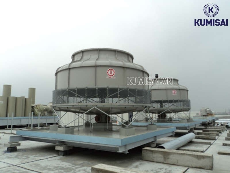 Nhược điểm của tháp giải nhiệt tròn