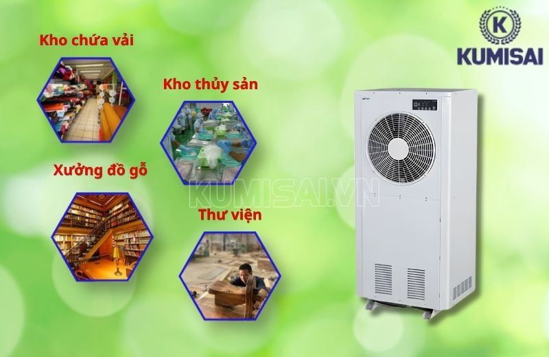 Nơi nào nên dùng máy hút ẩm công nghiệp FujiE HM-6180EB?