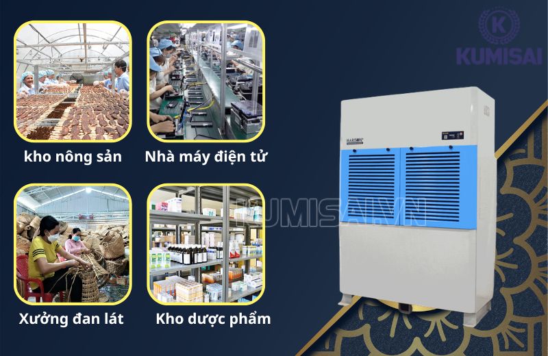 Nơi nên dùng máy hút ẩm Harison HD-504B