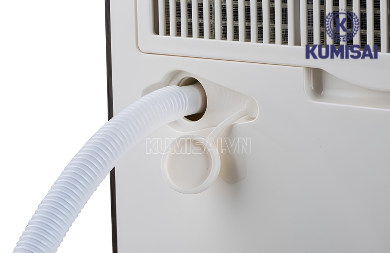 Nối ống xả nước liên tục khi cần bật máy xuyên ngày đêm