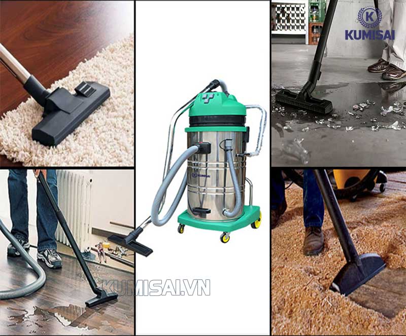 Tính năng của máy hút bụi nhà xưởng công nghiệp