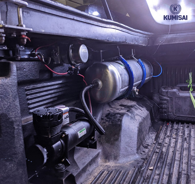 Máy nén khí xe tải phân loại phổ biến theo điện năng