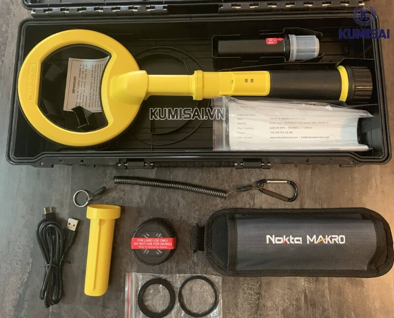 Liên hệ Kumisai - Phân phối máy dò kim loại PulseDive 2 in 1