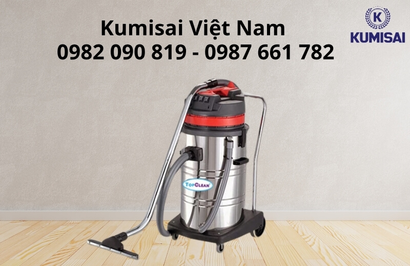 Kumisai Việt Nam - Phân phối máy hút bụi công nghiệp TopClean TC 80-3 chính hãng Kumisai Việt Nam - Phân phối máy hút bụi công nghiệp TopClean TC 80-3 chính hãng