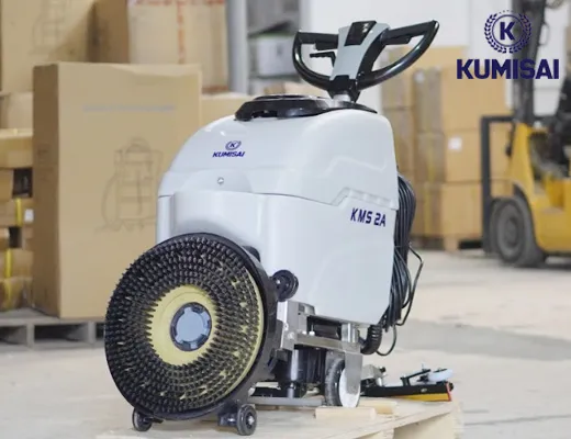 Máy chà sàn liên hợp đẩy tay Kumisai KMS 2A