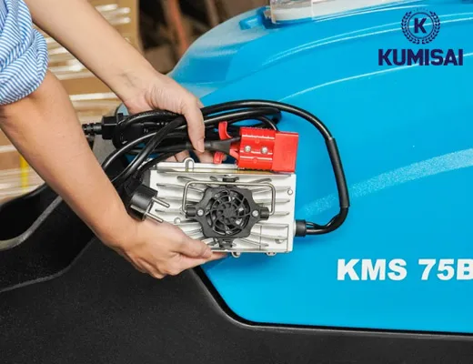 Máy chà sàn công nghiệp liên hợp Kumisai KMS 75B - 7