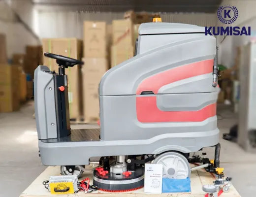 Máy chà sàn nhà xưởng ngồi lái Kumisai KMS 138