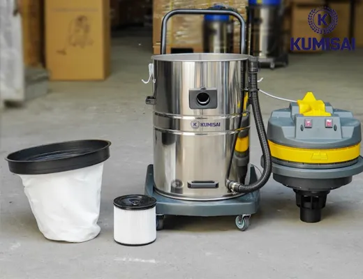 Máy hút bụi công nghiệp Kumisai KMS60H-Hepa - 8