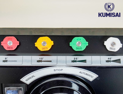 Máy rửa xe Kumisai tự động ngắt KMS 150/3