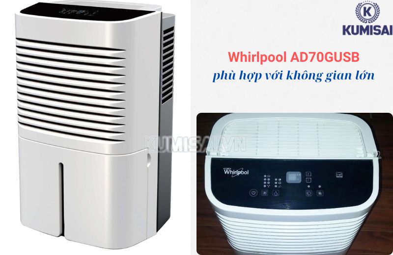 Whirlpool AD70GUSB tiết kiệm điện năng nhất