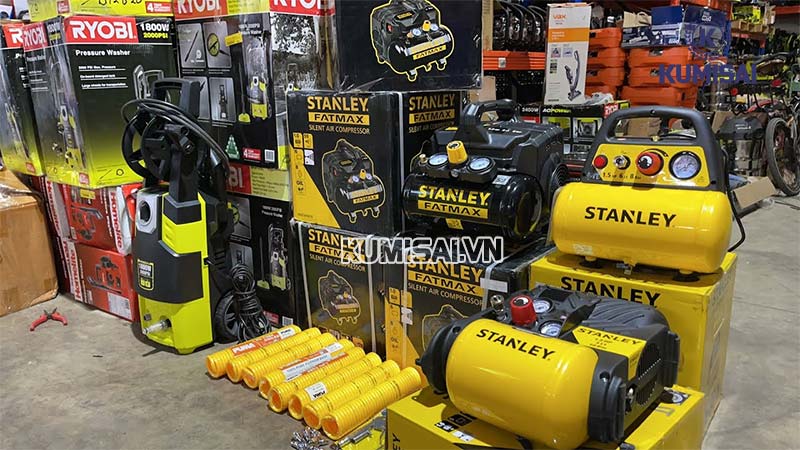 Máy nén khí Stanley sở hữu những ưu điểm vượt trội