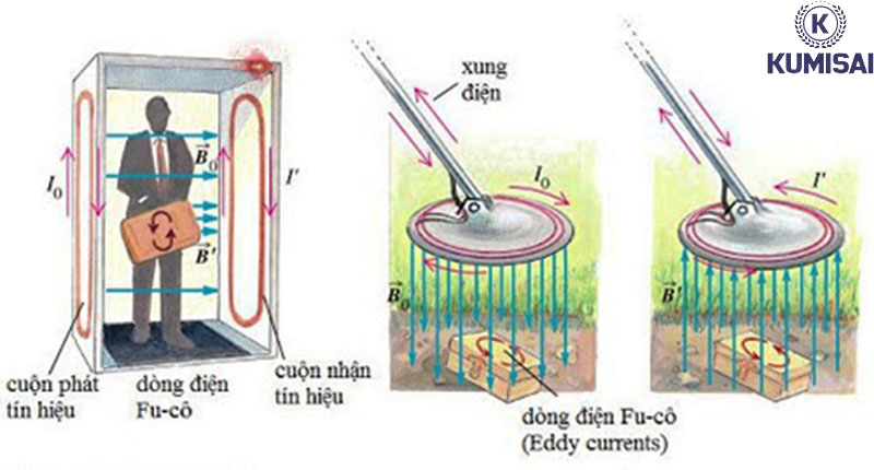 Máy dò kim loại có hại không? Từ trường máy dò kim loại phát ra thấp