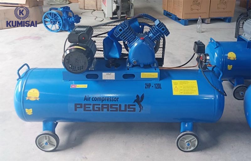 Máy bơm hơi Pegasus 120l TM-V-0.17/8