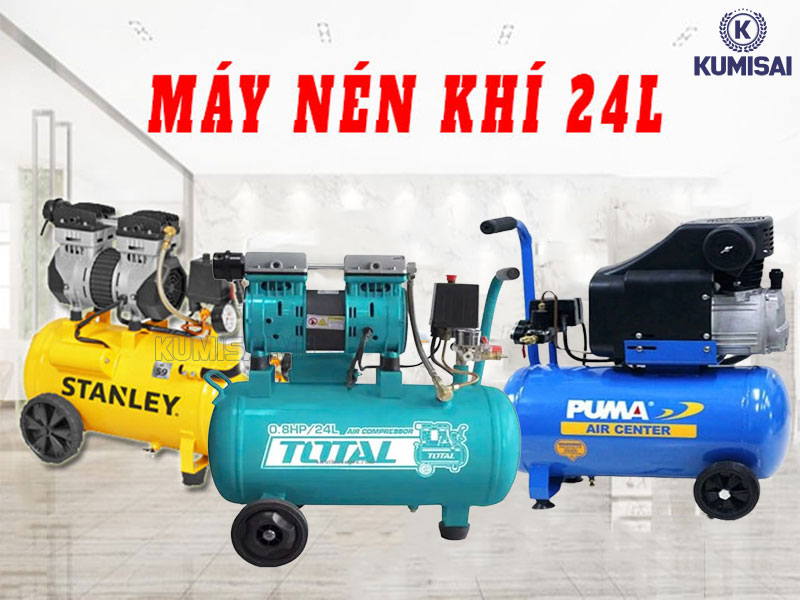 Tìm hiểu về máy nén khí 24L