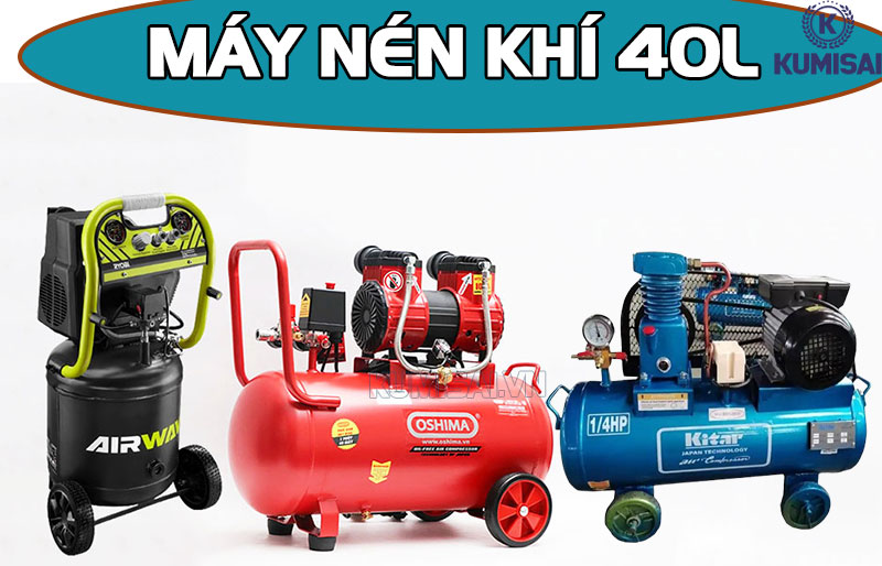 Tìm hiểu về máy nén khí 40L