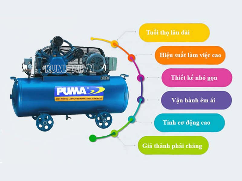 Model nén khí 7HP đến từ nhà Puma