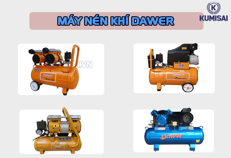 Tìm hiểu về máy nén khí Dawer 