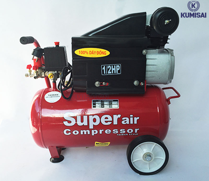 Máy nén khí có dầu 24L 1/2HP