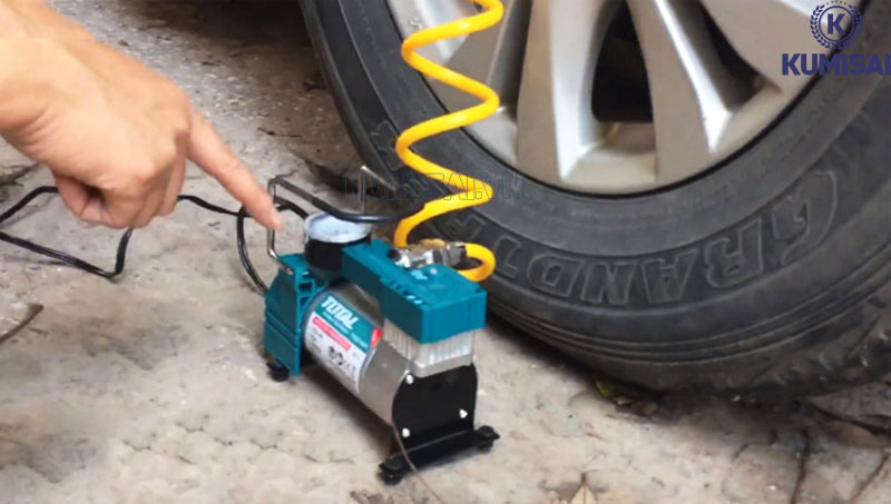 Máy nén khí mini 12V Total