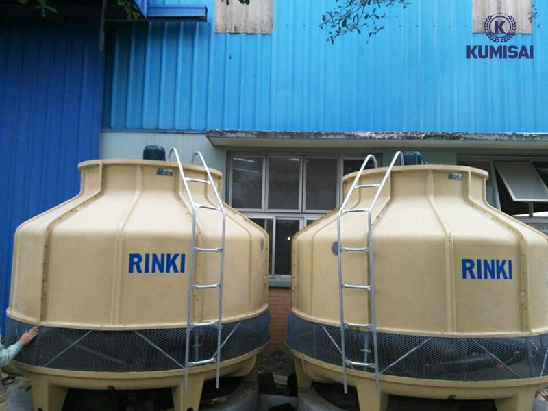 Tháp giải nhiệt Rinki được sản xuất và lắp ráp tại Hong Kong