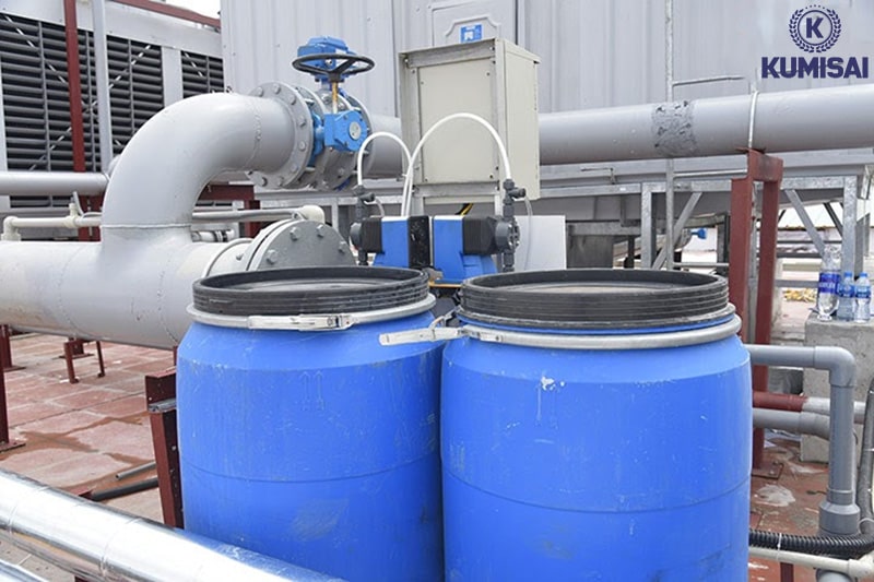 Xử lý nước trước khi vào tháp