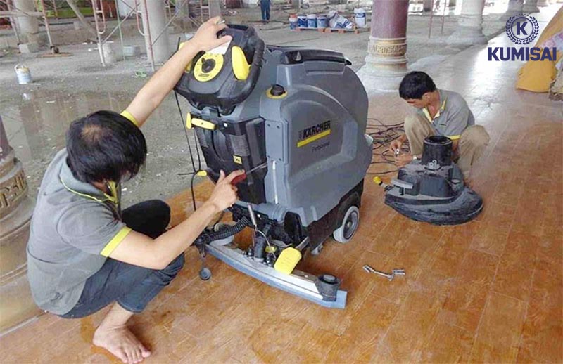 Bạn đã biết cách bảo dưỡng thiết bị chà, đánh bóng sàn nhà chưa?