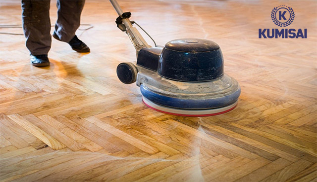 Sàn gỗ là loại sàn nhà cần được chú ý hơn khi đánh bóng