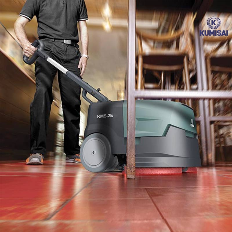 Làm sạch, đánh bóng sàn nhà chuyên nghiệp với máy chà sàn liên hợp