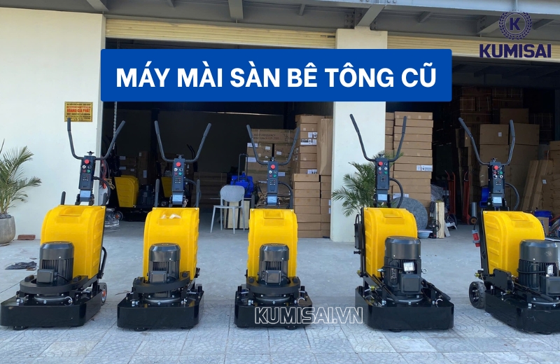 Có nên mua máy mài sàn bê tông cũ không? Những điều bạn cần lưu ý