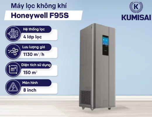 Máy lọc không khí công suất lớn Honeywell F95S - 2