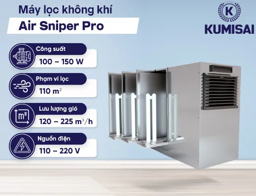 Máy lọc không khí Air Sniper Pro - 2