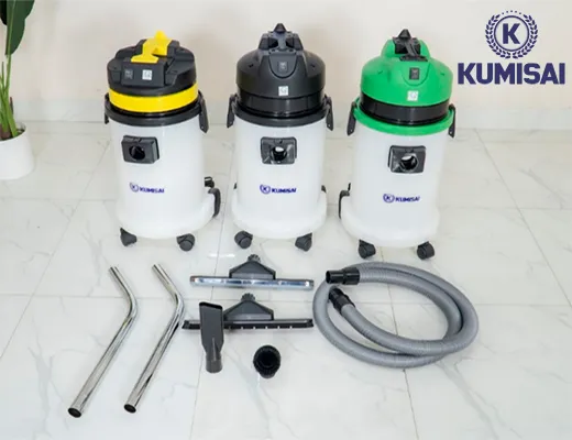 Máy hút bụi thùng nhựa Kumisai KMS 30S - 4