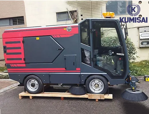 Xe quét rác ngồi lái Kumisai KMS 1800