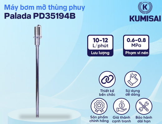 Bơm mỡ bò thùng phuy Palada PD35194B - 2