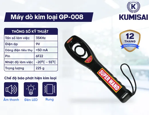 Máy dò kim loại GP-008 - 2
