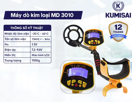 Máy dò kim loại MD 3010 - 2
