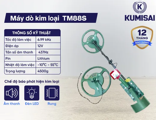 Máy dò kim loại TM88S - 2