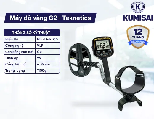 Máy dò vàng G2+ Teknetics - 2