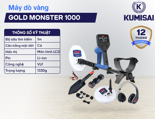 Máy dò vàng GOLD MONSTER 1000 - 2