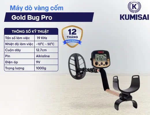 Máy dò vàng cốm Gold Bug Pro - 2