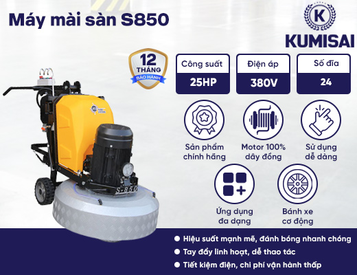 Máy mài sàn S850 - 2